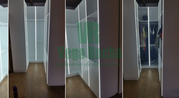 Vestidor moderno a medida
