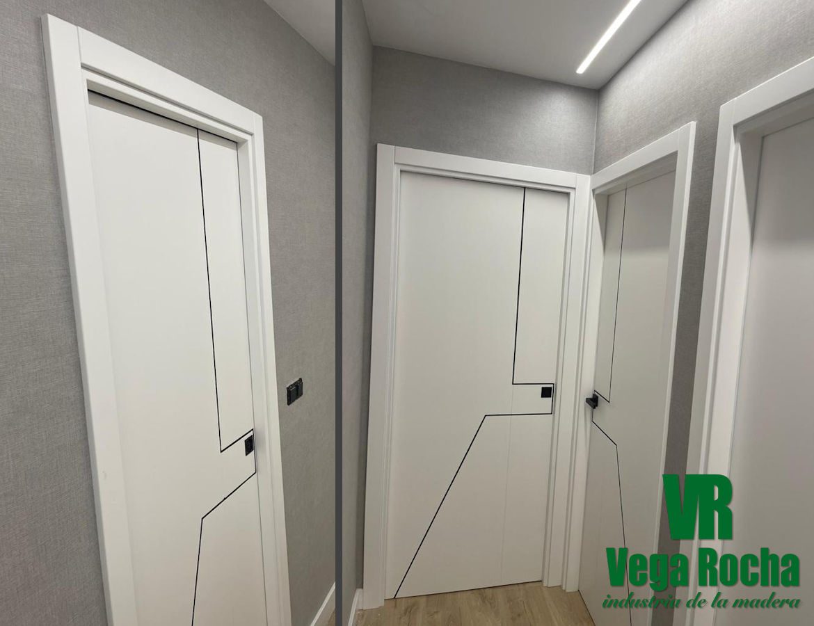 Puertas blancas a medida Telde