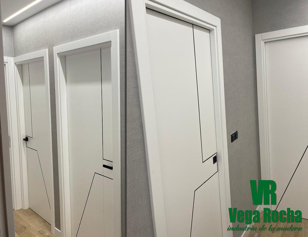 Puertas blancas a medida Telde