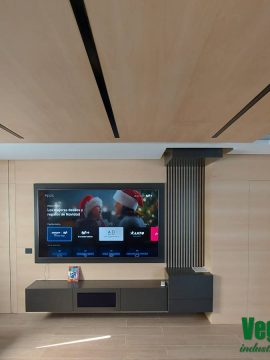 Mobiliario a medida y Decoración de Salón Moderno